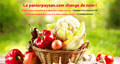 Desktop Screenshot of bearn-pays-basque.lepanierpaysan.com
